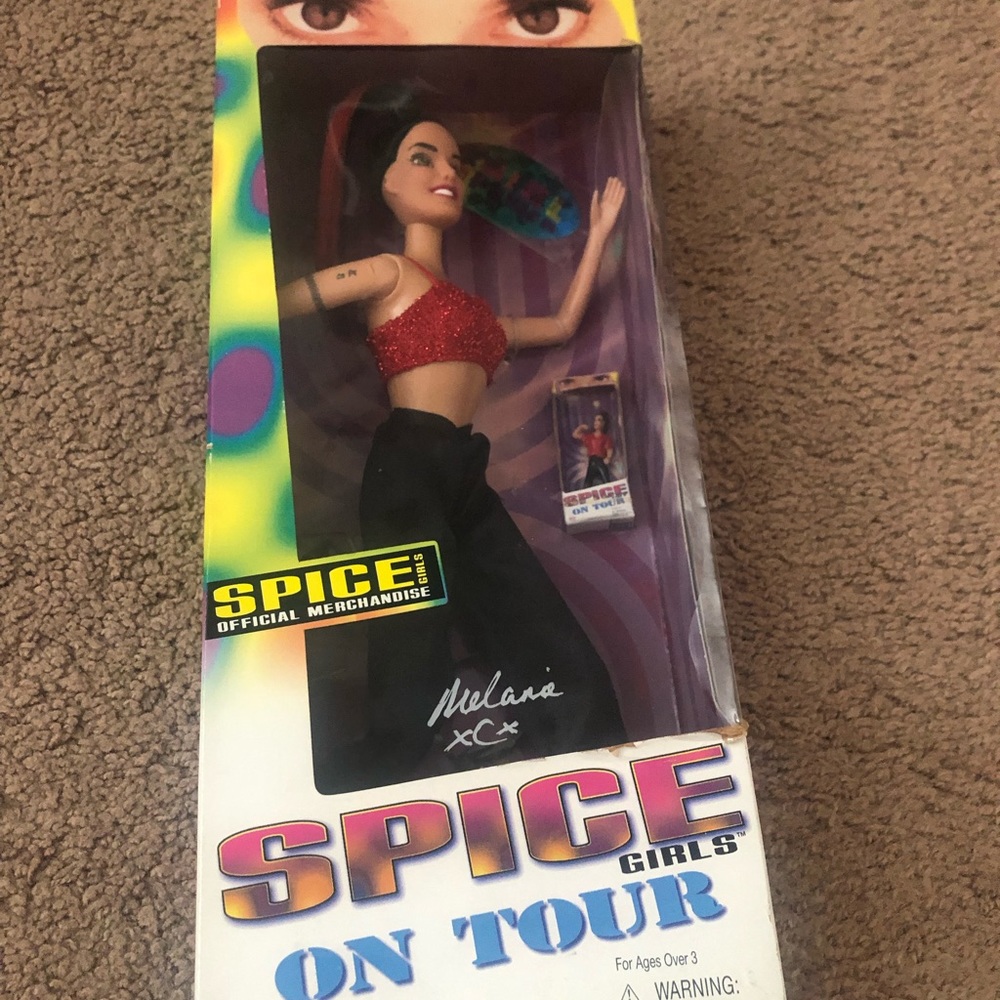 New in box Spice Girls Melanie Sporty Spice doll